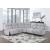 U8088 5-Piece Fabric L-Shaped Sectional Sofa