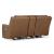 Trasimeno Leather Power Reclining Loveseat w/Console