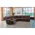 Family Circle Leather/Faux Leather 3-Piece Power Reclining Sectional Sofa, Left Arm Facing