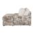 U8292 2-Piece Velvet Fabric Lounger Sofa w/USB