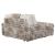 U8292 2-Piece Velvet Fabric Lounger Sofa w/USB