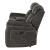 U8517 Polyester Console Reclining Loveseat