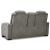 The Man-Den Leather Power Reclining Loveseat w/Console