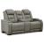 The Man-Den Leather Power Reclining Living Room Set