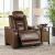 The Man-Den Leather Power Reclining Living Room Set