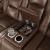 The Man-Den Leather Power Reclining Loveseat w/Console