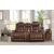 The Man-Den Leather Power Reclining Living Room Set