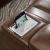 The Man-Den Leather Power Reclining Living Room Set