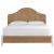 Seabrook Fabric/Wood Panel Bed, Queen Size