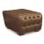 Temmpton Rectangular Leather Oversized Accent Ottoman