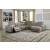 Correze 6-Piece Leather Power Reclining Sectional Sofa w/Right Chaise