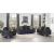 U98 Velvet Living Room Set w/LED Lighting