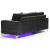 U98 Fabric/Leatherette Sofa w/LED Lighting