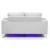 U98 Faux Leather Sofa w/LED Lighting