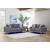 U98 Fabric Sofa w/LED Lighting