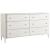 Chelsea Wood Double Dresser w/6 Drawers