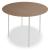 Unit Office Veneer Round High Table, W55.1