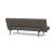Unfurl Fabric Sofa Bed w/Dark Wood Legs