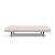 Unfurl Fabric Sofa Bed w/Dark Wood Legs