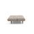 Unfurl Fabric Sofa Bed w/Dark Wood Legs