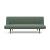 Unfurl Fabric Sofa Bed w/Dark Wood Legs