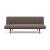 Unfurl Fabric Sofa Bed w/Dark Wood Legs