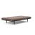 Unfurl Fabric Sofa Bed w/Dark Wood Legs
