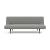 Unfurl Fabric Sofa Bed w/Dark Wood Legs