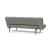 Unfurl Fabric Sofa Bed w/Dark Wood Legs