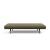 Unfurl Fabric Sofa Bed w/Dark Wood Legs