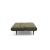 Unfurl Fabric Sofa Bed w/Dark Wood Legs