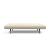 Unfurl Fabric Sofa Bed w/Dark Wood Legs