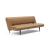 Unfurl Fabric Sofa Bed w/Dark Wood Legs