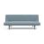 Unfurl Fabric Sofa Bed w/Dark Wood Legs