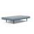 Unfurl Fabric Sofa Bed w/Dark Wood Legs