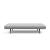 Unfurl Fabric Sofa Bed w/Dark Wood Legs