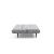 Unfurl Fabric Sofa Bed w/Dark Wood Legs