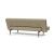 Unfurl Fabric Sofa Bed w/Dark Wood Legs