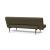 Unfurl Fabric Sofa Bed w/Dark Wood Legs