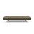 Unfurl Fabric Sofa Bed w/Dark Wood Legs