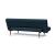 Unfurl Fabric Sofa Bed w/Dark Wood Legs