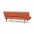 Unfurl Fabric Sofa Bed w/Dark Wood Legs