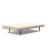 Unfurl Fabric Sofa Bed w/Dark Wood Legs