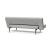 Unfurl Fabric Sofa Bed w/Dark Wood Legs
