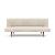 Unfurl Fabric Sofa Bed w/Dark Wood Legs