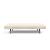Unfurl Fabric Sofa Bed w/Dark Wood Legs