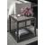 Halen Stone/Wood Square End Table