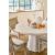 Mackinaw Wood Round Dining Table