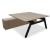 Viga Office Melamine 2-Desk Bench w/3 Fronts Storage