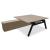 Viga Office Melamine 2-Desk Bench w/4 Doors Storage